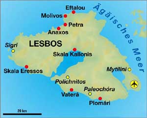Grčija, Lesbos